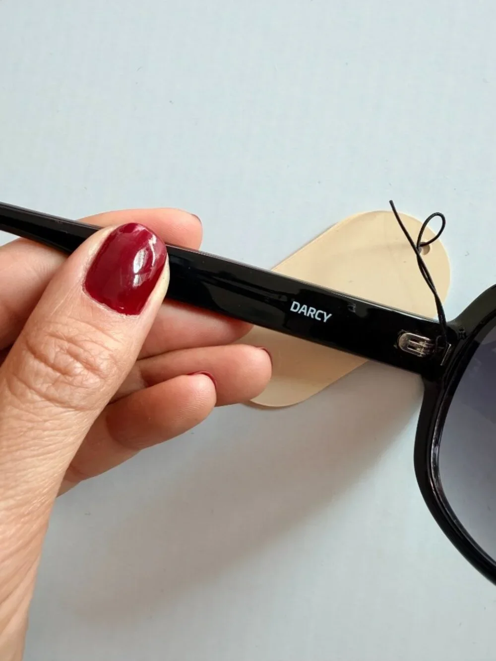 Otra Eyewear Darcy Sunglasses in Black Smoke Fade